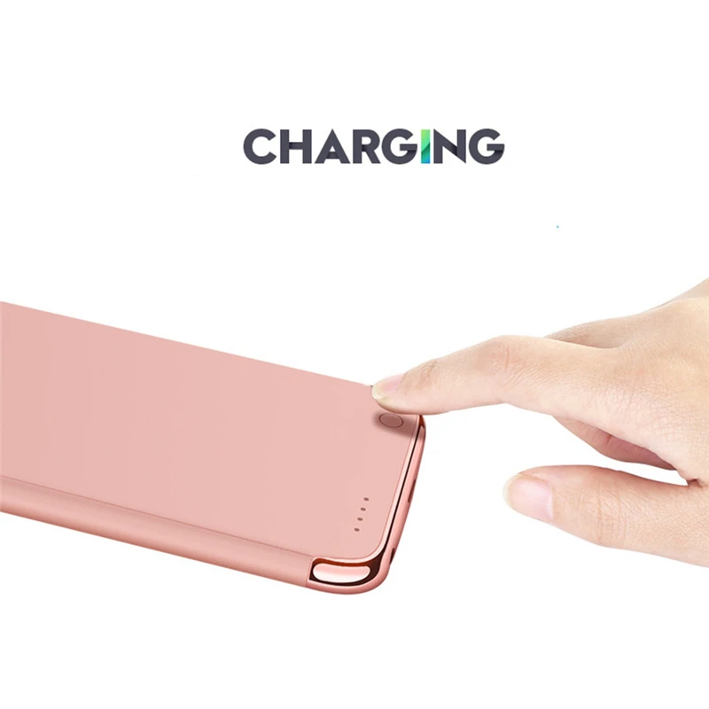 Чехол с дополнительным внешним аккумулятором для iPhone 6/7/8 чехол 6/6S/7/8 Plus