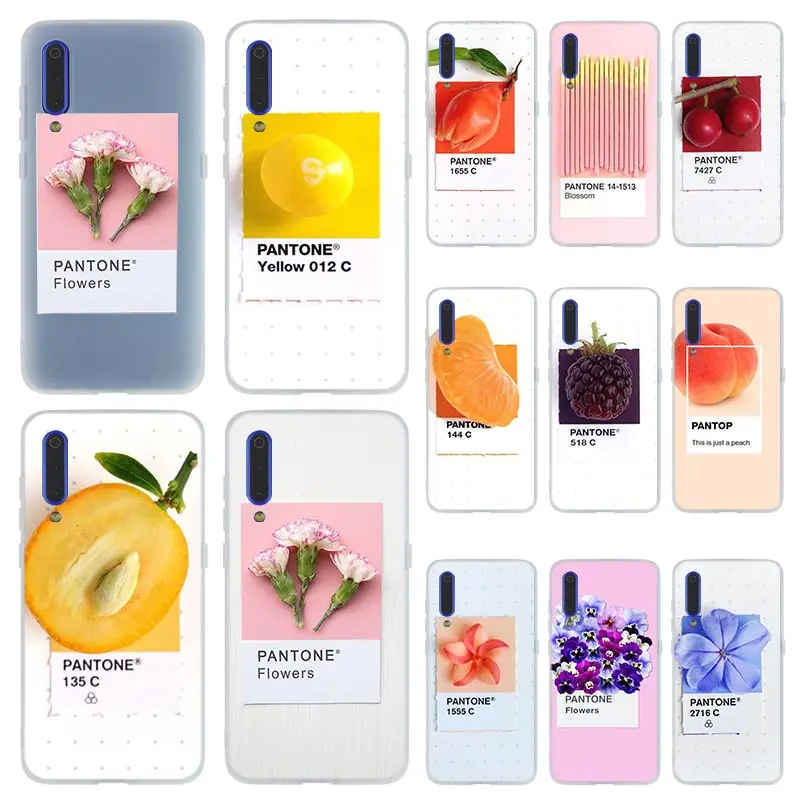 Чехол MLLSE для телефона с цветными фруктами Pantone Xiaomi MI 9 8 A2 Lite SE A1 pocophone 6 6X 5X MAX 3 mi10