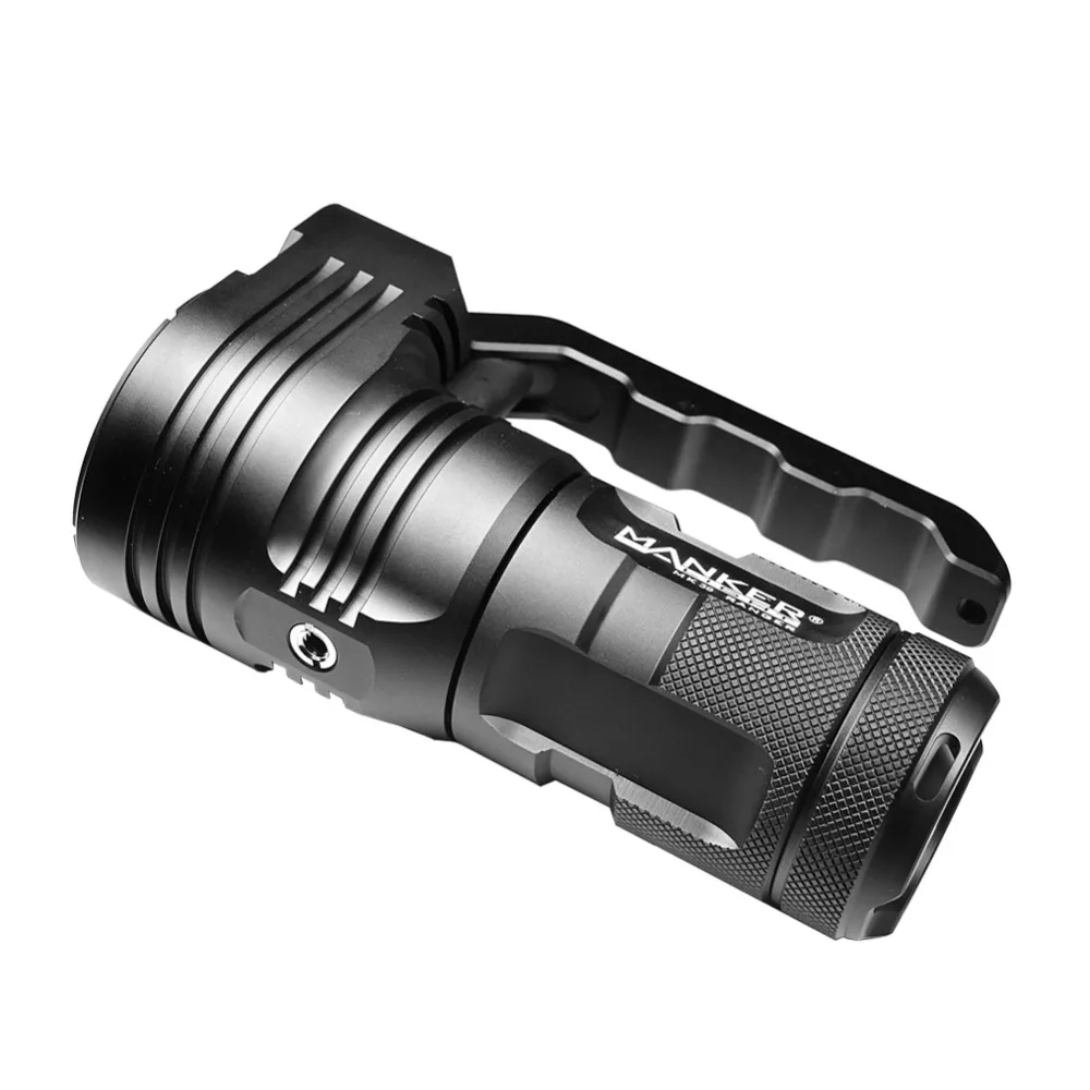 Светодиодный фонарик Manker MK39 Ranger 6000 люмен CREE XHP35 HI + 8x XHPG3 / Nichia 219C прожектор|Фонарики