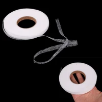 1pcs diy cloth apparel white double sided 70 yards 1cm adhesive tape fusible interlining fabric tape iron on sewing accessories