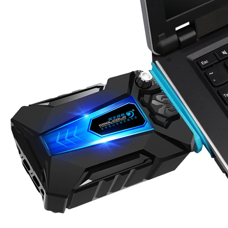 Крутой портативный ноутбук охлаждающая подставка для ноутбука USB Внешняя