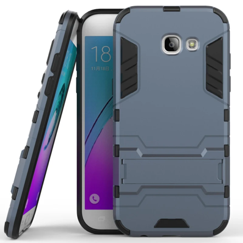 Чехол для Samsung Galaxy A5 2017 Робот Броня резиновый противоударный жесткий чехол a520f |