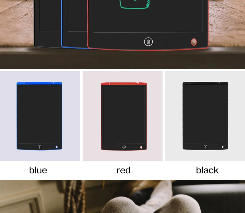 Sunany 12''Writing Tablet доски для записей для детей и взрослых lcd цифровой рисунок портативные ультра-тонкие подушечки для рукописного ввода
