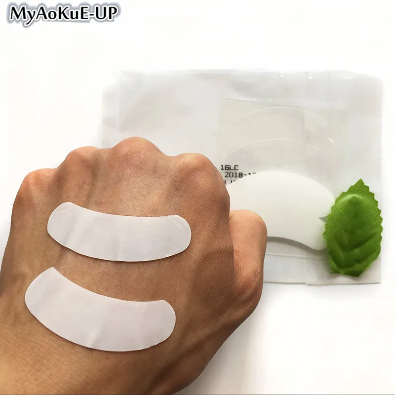 Супертонкая силиконовая Подушечка для наращивания ресниц 25 упаковок гладкая