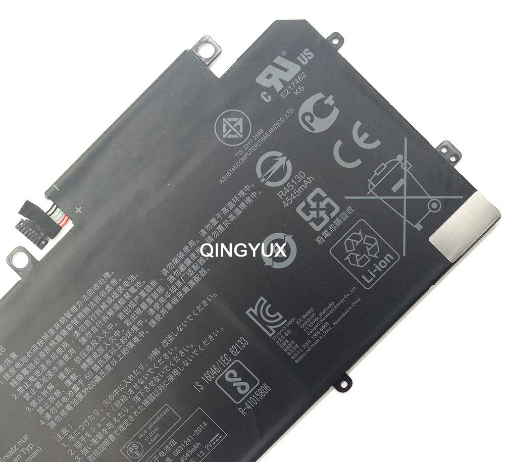 QINGYUX Новый 11 55 V 54Wh C31N1528 Аккумулятор для ноутбука ASUS UX360 UX360C UX360CA | Компьютеры и офис