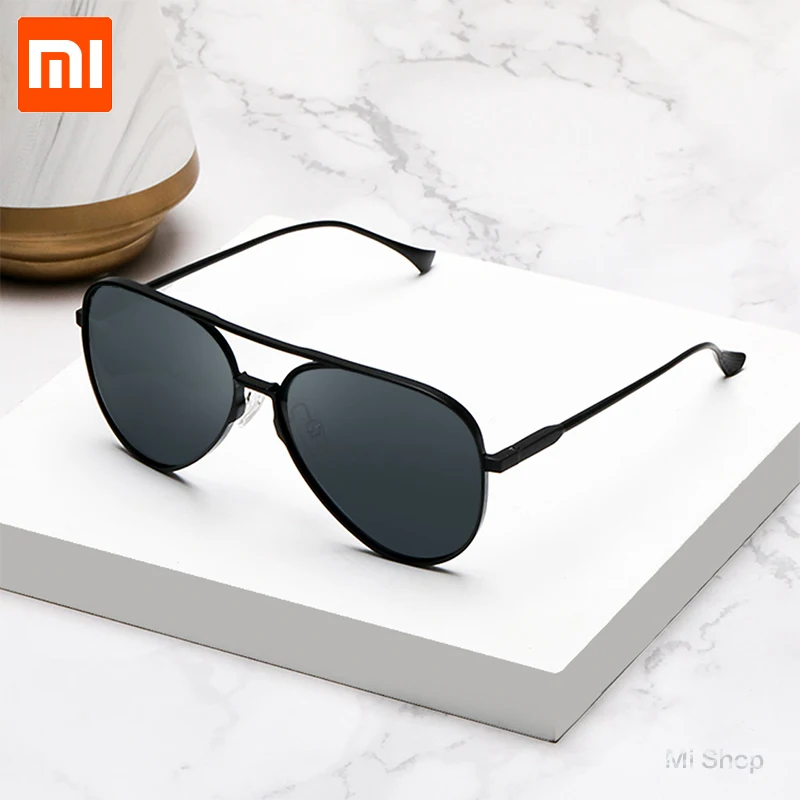 Солнцезащитные очки авиаторы Xiaomi Mijia мужские и женские поляризационные линзы