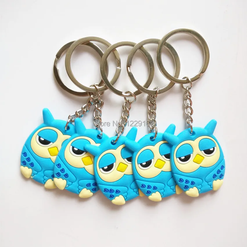 Бесплатная доставка 3 шт./лот ПВХ мультфильм сова детский подарок Креативный