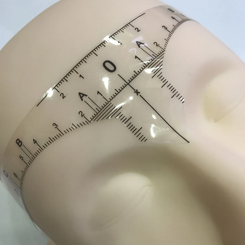 Одноразовая Точная микроблейдинг линейка 50 шт.|ruler tattoo|microblading disposablemakeup ruler |