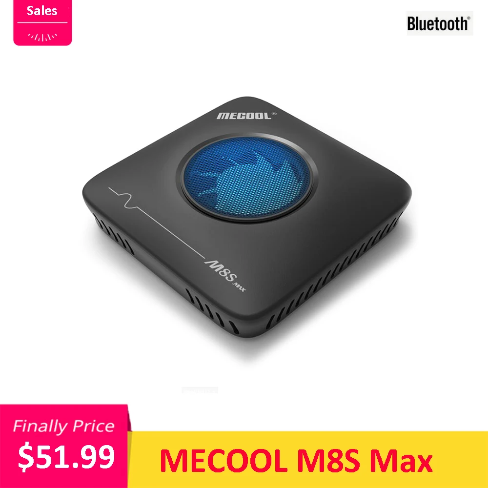 ТВ приставка MECOOL M8S Max Amlogic S912 3 Гб ОЗУ 32 ПЗУ 2 4 ГБ 5 8 Wi Fi BT4.0 100 Мбит/с K VP9 H.265