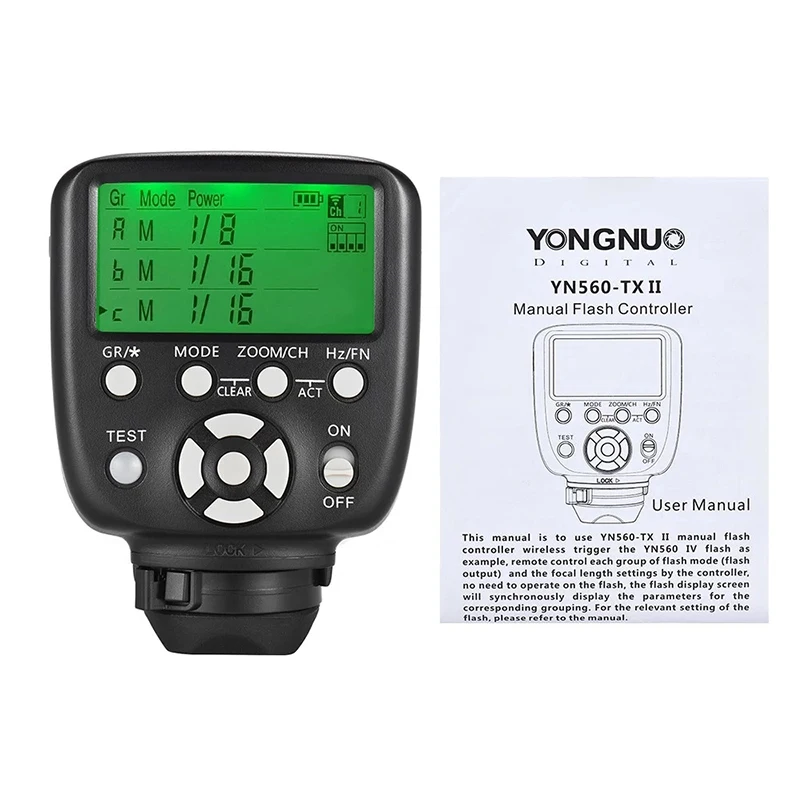 Вспышка YONGNUO YN560-TX II для Canon Nikon YN560 III IV YN660 YN968N YN860Li Flash Speedlite | Электроника