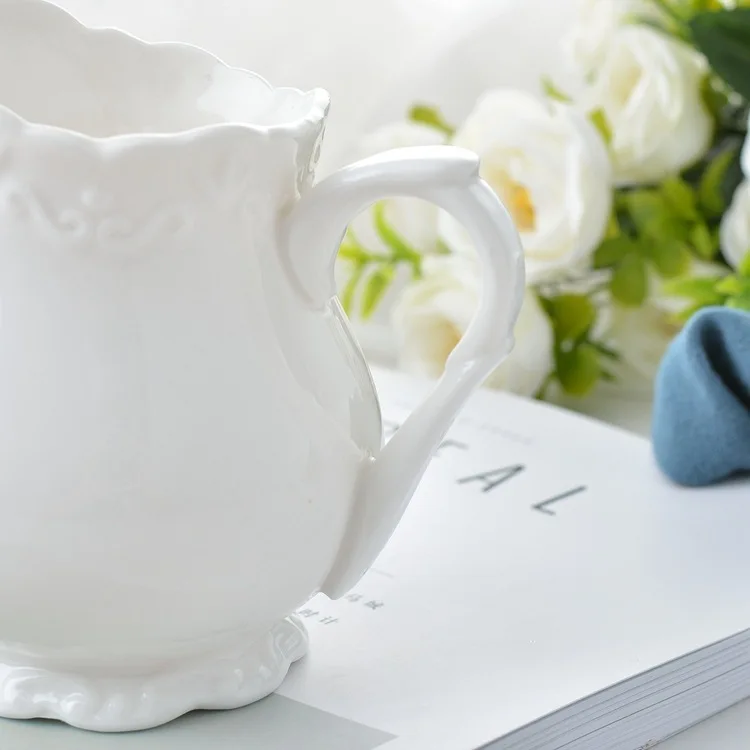 Перепела Выбивает керамические сливки большой емкости кофе/молоко/Мед кувшин соус кувшин