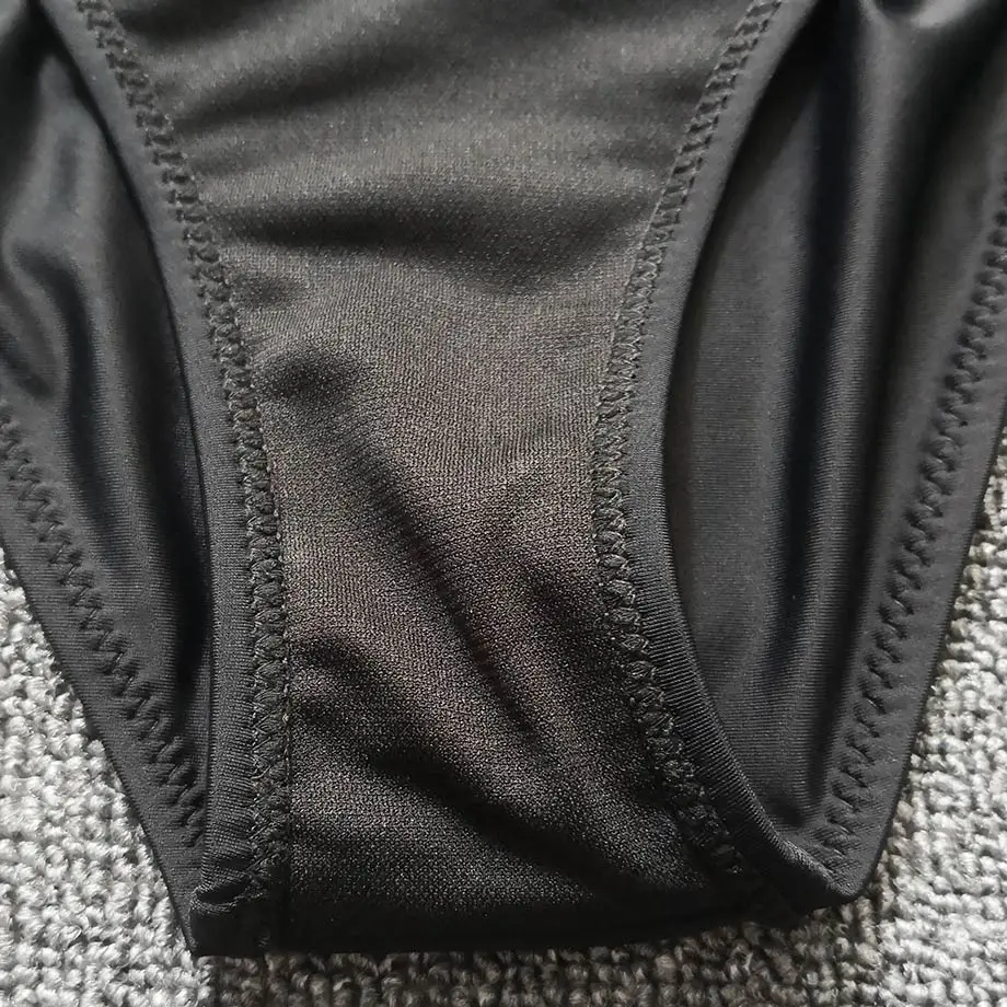 Женский купальник с бахромой черный бикини кисточками для девочек подростков