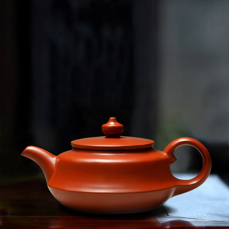 

Handmade Purple Clay Teapot Ore Pot Chinese Kung Fu Zisha Kettle tea set 120ml