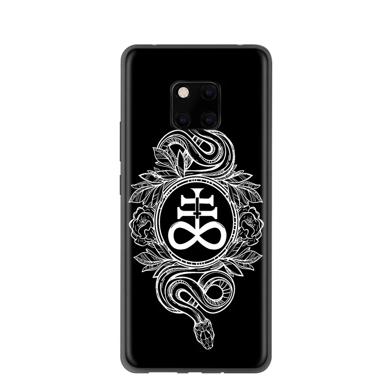 Lavaza пентаграмма 666 демоническим, чехол для huawei Honor 10 9 8 8x 8c 7x 7c 7a Примечание Nova 3 3i Lite Y9 Y7 Y6 - Цвет: 1