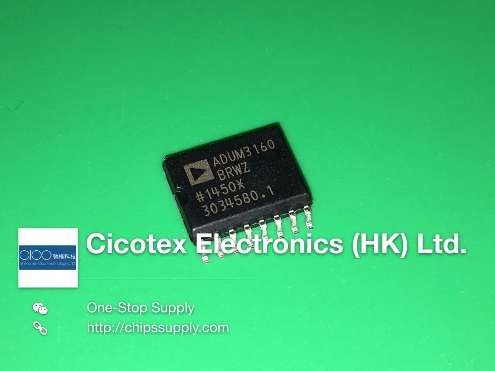 

5 шт./лот ADUM3160BRWZ SOP16 DGTL ISO 2.5KV 2CH USB 16SOIC
