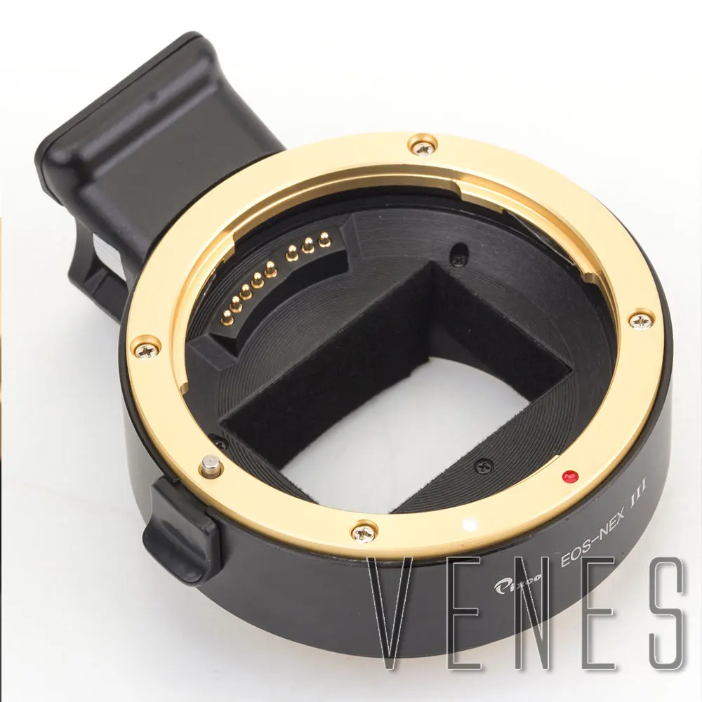 Держатель объектива Venes для Canon EF Sony E Mount NEX Camera третьего поколения электронный