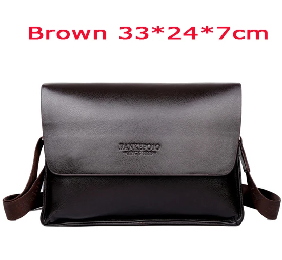 EBOYU HOT SOLD Men Shoulder Bag,men Handbags,business Bag,TOP Genuine Leather Men Bag,fashion Husband Women Men Messenger Bag - Цвет: Cross Brown L