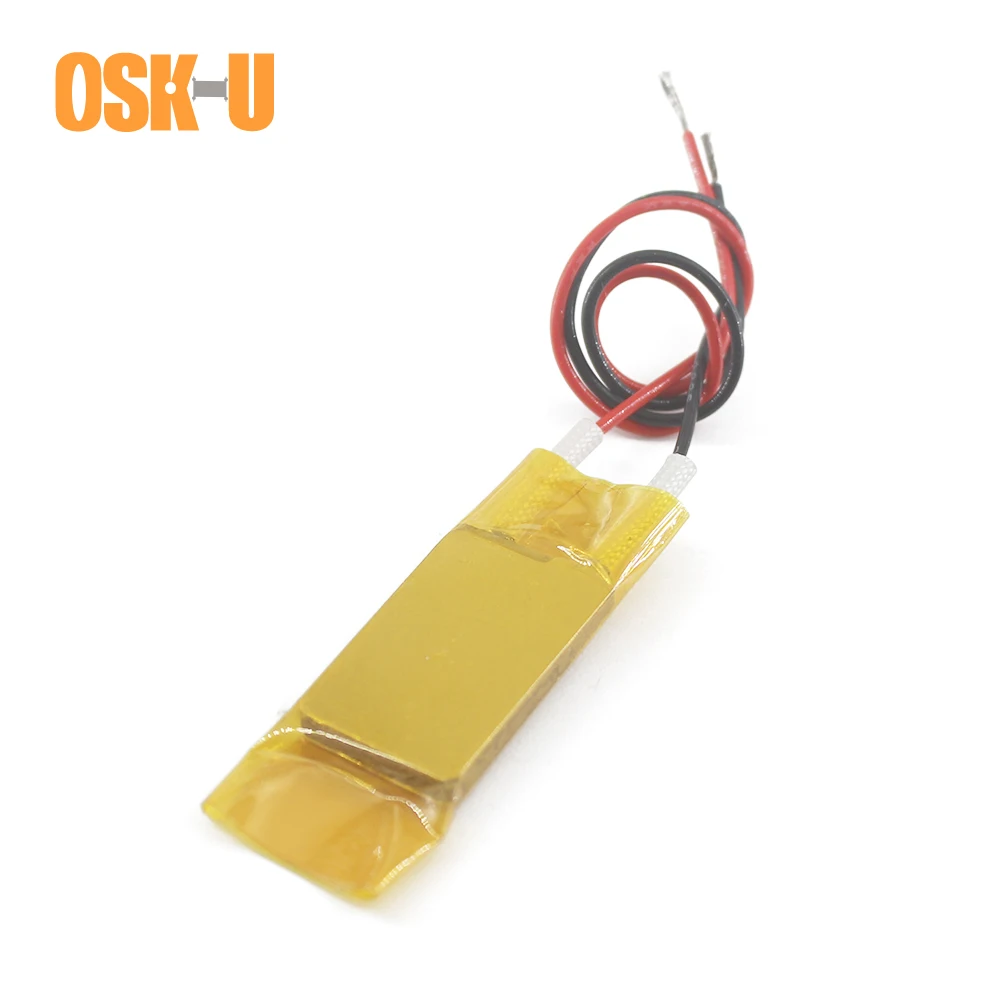 2 шт 220V постоянный Температура PTC Нагревательный элемент 70/150/280/120 градусов Цельсия 24X15X3 мм изолированные пленка PTC нагреватель пластины