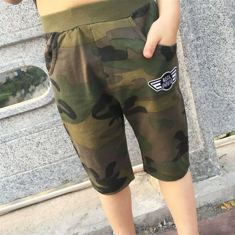 Одежда для маленьких мальчиков и девочек детские брюки летние шорты в полоску