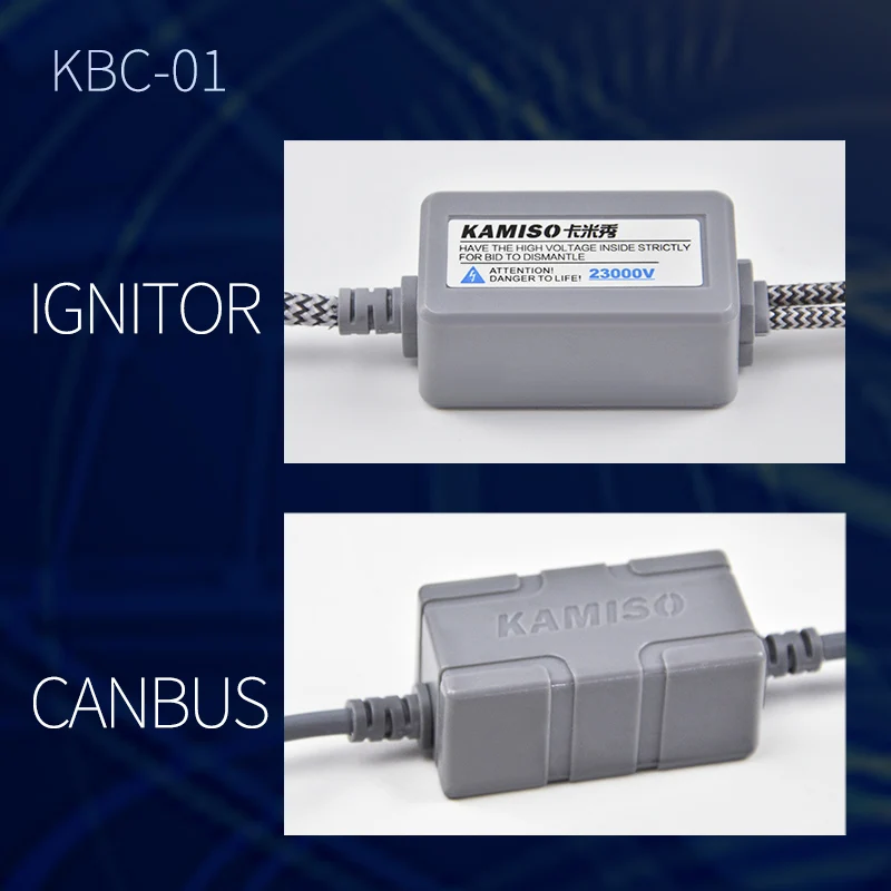 KAMISO 1 шт. KBC 01 HID балласт с Canbus 12 в 38 Вт для автомобиля лампы Авто модифицированный