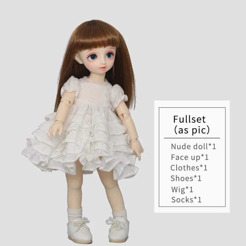 Fullset as pic Volks mamu 1/6 BJD SD YOSD полимерные фигурки модель тела для маленьких девочек и мальчиков милые куклы Модный магазин полный набор - Цвет: Fullset as pic