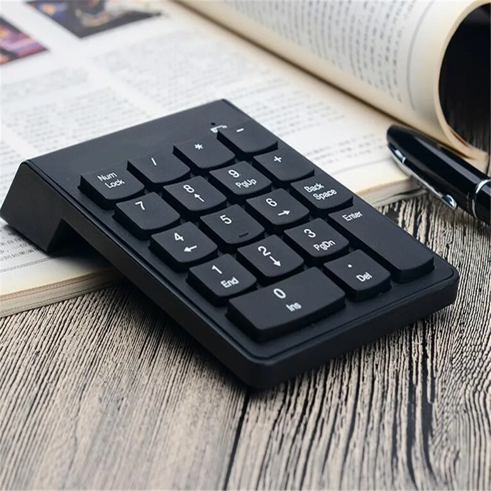 Мини цифровая клавиатура 2 4 г Usb и мышь комбо с usb приемником для офисного ноутбука