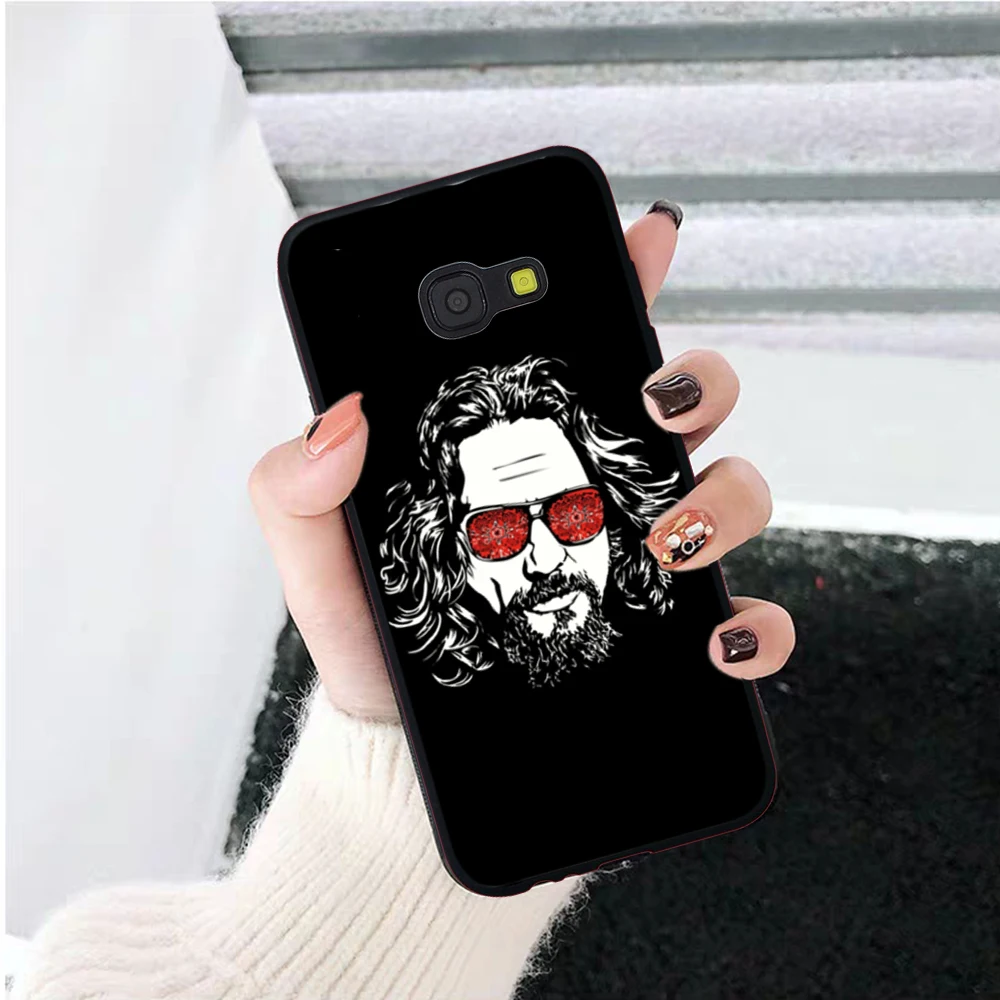 Фильм БОЛЬШОЙ ЛЕБОВСКИ Блестящий силиконовый чехол для телефона Samsung A2 Core A3 A5 A6