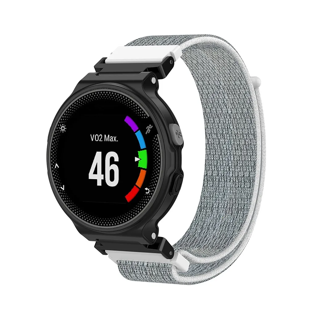 Нейлоновый спортивный ремешок на запястье для Garmin Forerunner 220 230 235 630 620 735 умный браслет на запястье