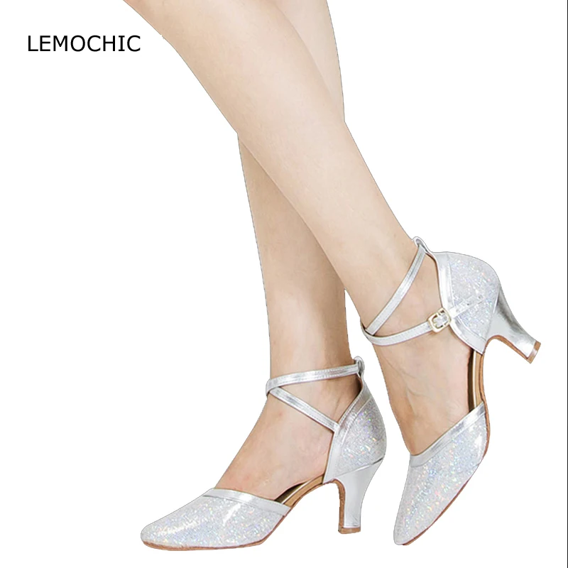 LEMOCHIC/Новинка хорошее качество обувь на высоком каблуке для джаза и живота