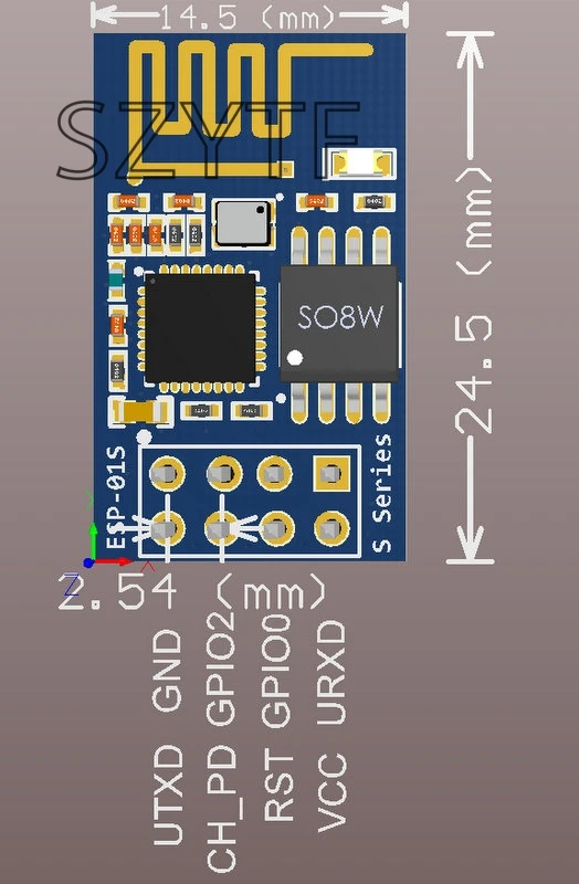 WiFi модуль ESP8266 серийный к WiFi/Беспроводная Прозрачная передача/промышленный/ESP