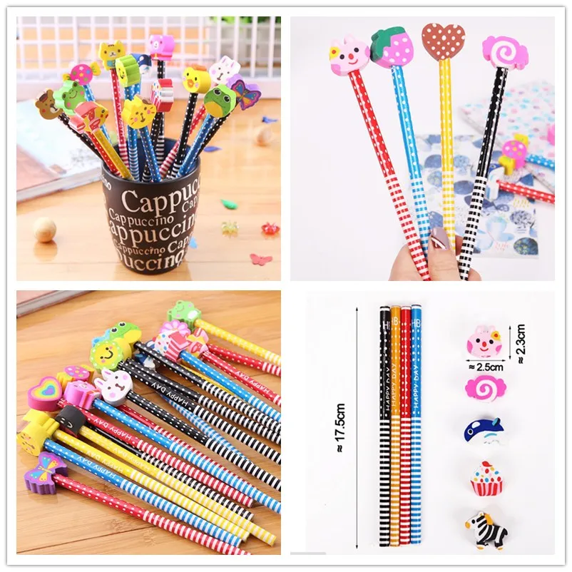 10 шт./компл. 17 5 см креативные персонажи из мультфильмов Kawaii Корея Новинка