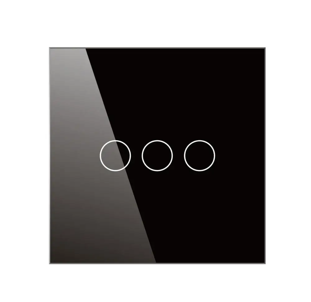 Стандарт США/Австралии роскошные черные/белые/Золотые стеклянные панели