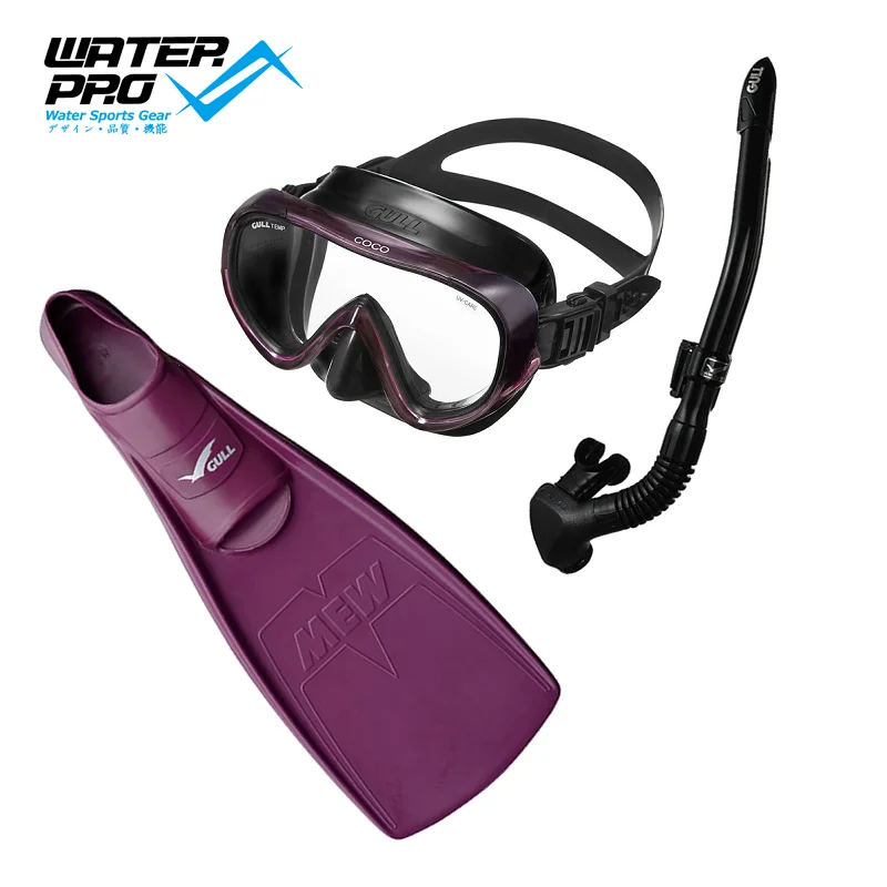 Набор плавников для подводного плавания COCO + LEILA|snorkel fins|fins snorkelfins for diving |
