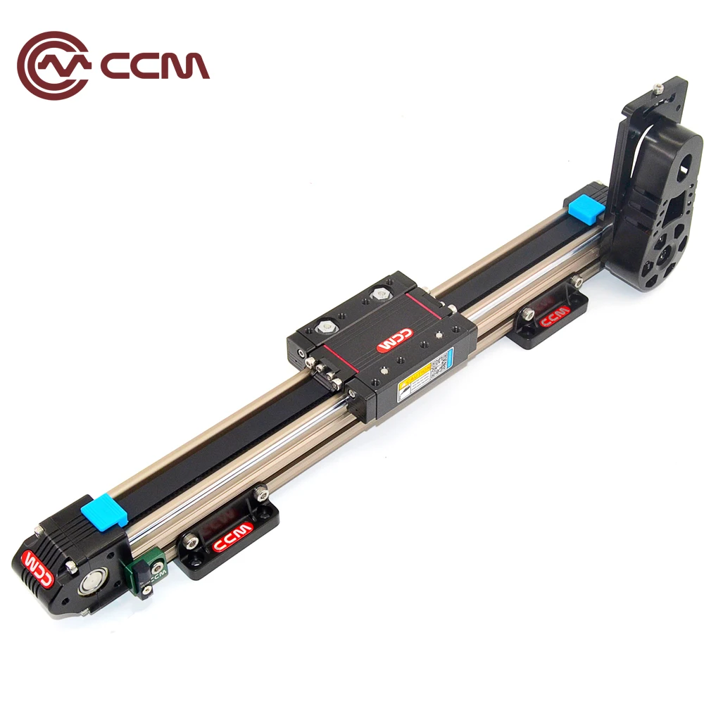 Компактный алюминиевый ременной приводной линейный блок движения 1000 мм|Линейные