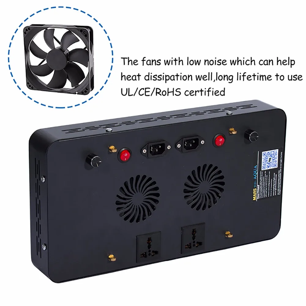 3 шт. светодиодсветодиодный ламсветильник полного спектра Mars Aqua 165 Вт|led full spectrum