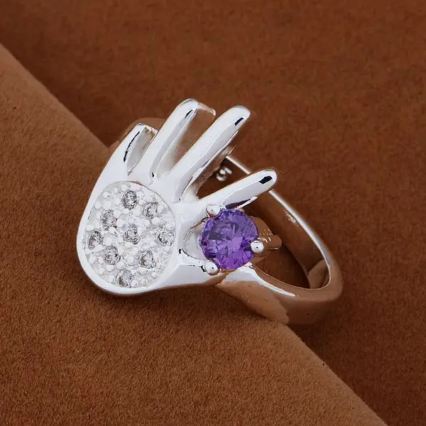 Кольцо из стерлингового серебра 925 пробы модное Ювелирное кольцо женское и