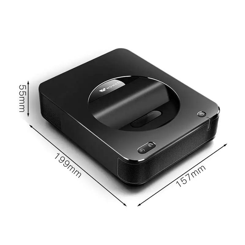 Проектор WOWOTO 1080P HD Android 4 250 лм Bluetooth Mini Pico ProjectorHome 16 Гб ПЗУ Электрический