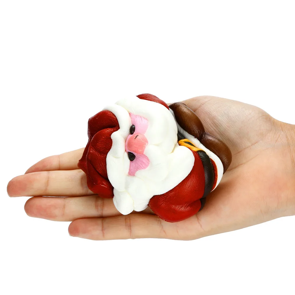 Squeeze Toy Kawaii коллекция Милый Рождественский Санта ароматические крем мягкими Kawaii Cat замедлить рост стресса игрушки