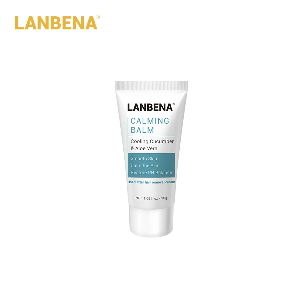Calming Balm LANBENA эпилятор удаление волос депиляция крем для удаления волос, средство для удаления волос, кремы, стоп, успокаивающий бальзам для волос, Отбеливающее увлажняющее восстановление тела, рук, ухода за кожей лица - Цвет: Calming Balm