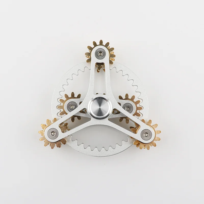 yin3 Tri-Spinner Hot Wheels зубчатое соединение, высококачественный металлический Спиннер, ручной Спиннер, антистресс, игрушки для взрослых - Цвет: yin3