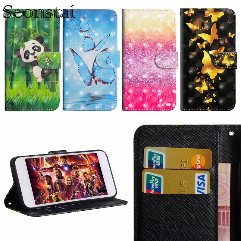 

Leather Case Wallet Cover For Xiaomi Mi 5X A1 A2 Redmi Note 5A Redmi Y1 Flip Stand Cases for Xiaomi Mi 6X 3D Silicone Coque