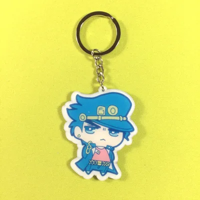 Япония оригинальные JoJos Необычные Приключения брелок Аниме JoJo акриловые подвески - Цвет: 4