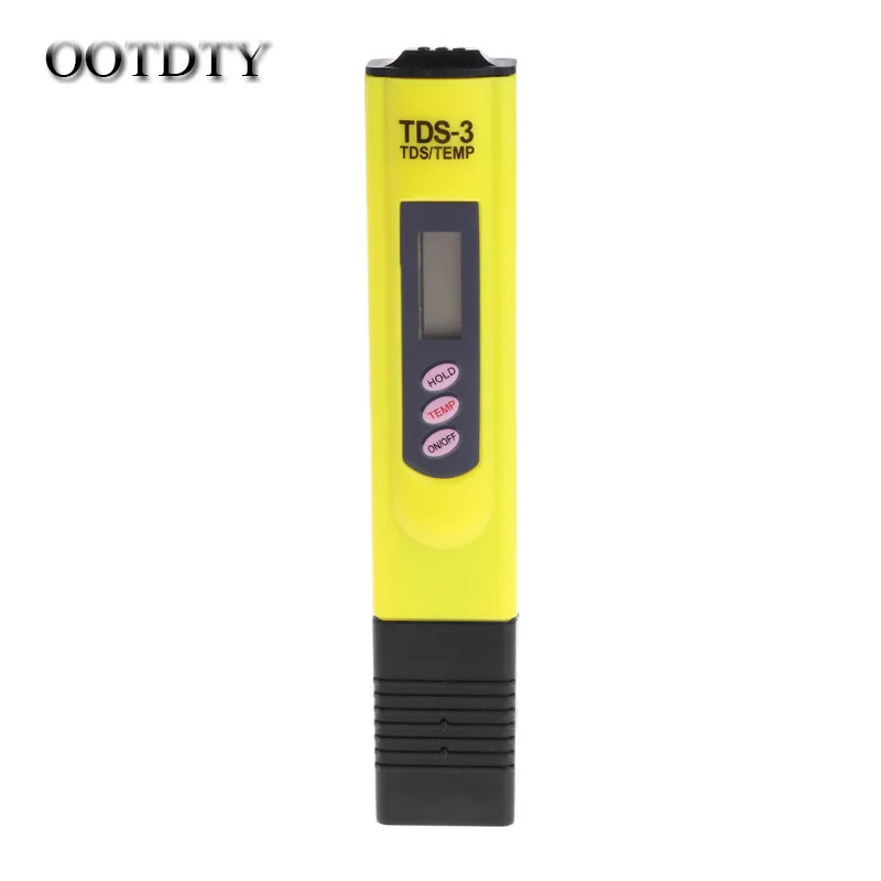 OOTDTY тестер чистоты воды TDS LCD измеритель температуры PPM фильтр гидропонный