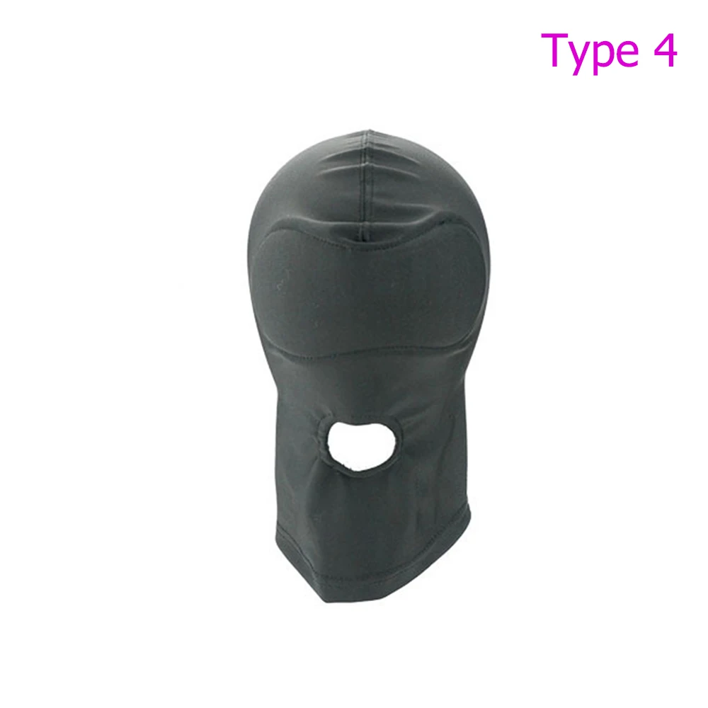 Новинка унисекс маска для лица на все лицо черная головы взрослых головной убор