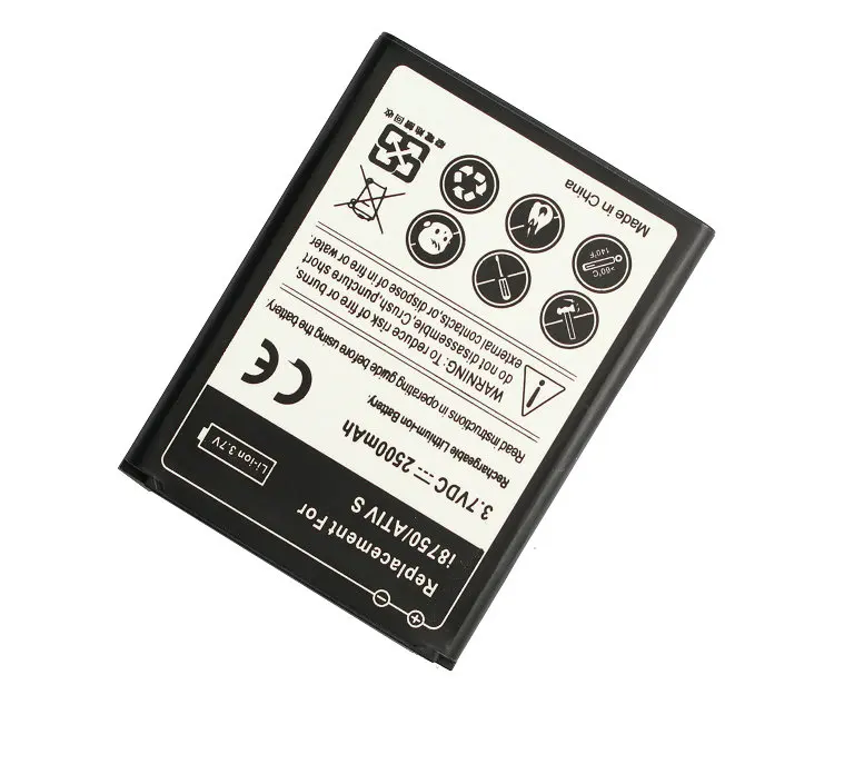 Ciszean 2x 2500mAh EB-L1M1NLU Replacement Battery + Universal Wall Charger For Samsung galaxy ATIV S i8750 i8370 i8790 | Мобильные