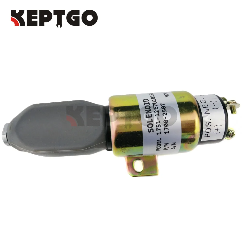 1751 12E7U1B1S1A соленоид топливного останова 12 В с 3 клеммами|solenoid|solenoid 12vsolenoid fuel |