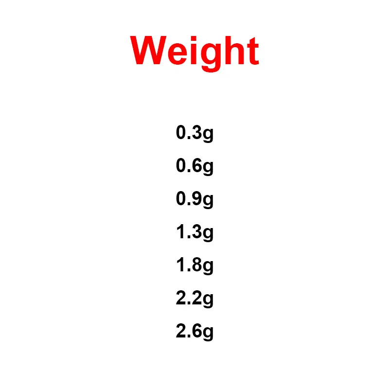15 шт 100% вольфрамовый гвоздь пагода рыболовное грузило маленькие тонкие