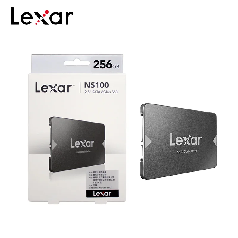 Внутренний твердотельный накопитель Lexar NS100 2 5 дюйма SATA III до 6 SSD 256 Гб HDD 128 ГБ 512