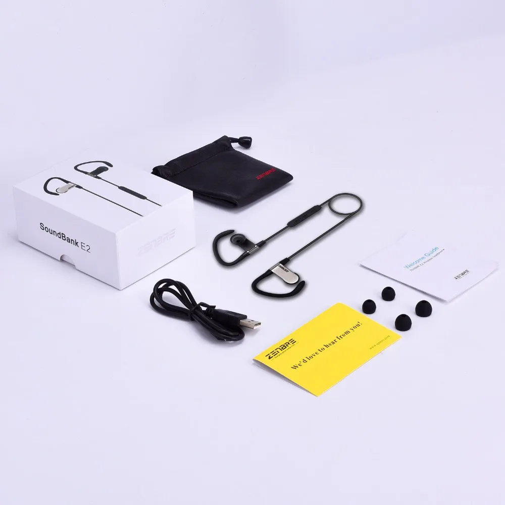 Bluetooth Headphones ZENBRE E2 4.1 Stereo Earbuds Wireless Headset Up to 7h Playtime Sweatproof Nosie Isolating | Электроника