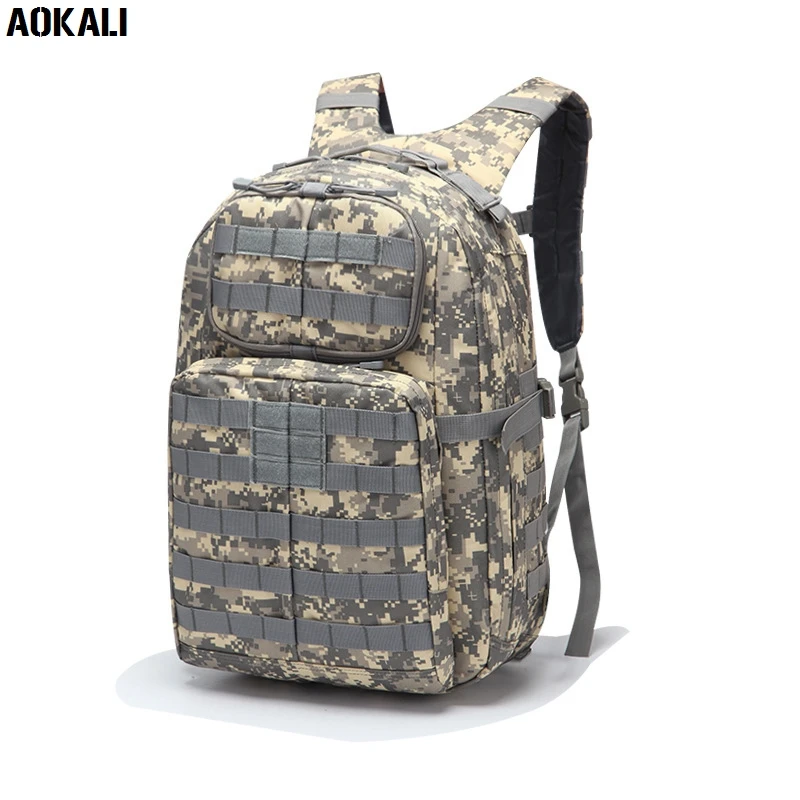 AOKALI нейлон 900D дизайнер 45L Военная Униформа нападение рюкзак для верховой езды путешествия известный сумка для ноутбука рюкзак